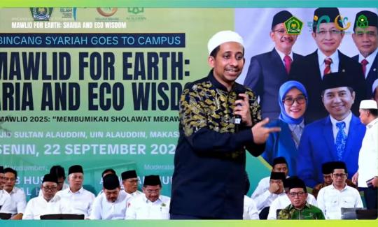 UIN Alauddin Gelar Maulid Nabi, Angkat Isu Lingkungan dalam Perspektif Islam