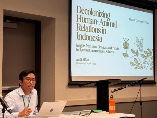 Andi Alfian, Alumni UIN Makassar Terima Penghargaan di Konferensi Internasional di AS