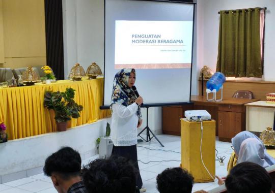 Mahasiswa Peserta Magang BSI Dibekali Materi Moderasi Beragama