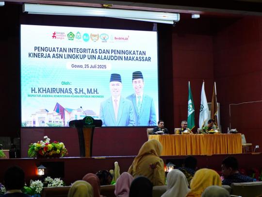 Bangun Budaya Anti Gratifikasi, UIN Alauddin Makassar Bentuk Unit Pengendalian Gratifikasi