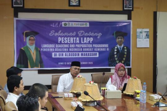 UIN Alauddin Makassar Ikut Sukseskan Pembukaan Program LAPP bagi Awardee Beasiswa Indonesia Bangkit