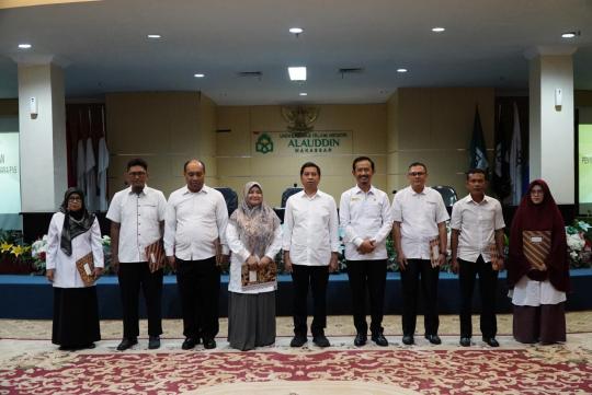 93 PNS UIN Alauddin Terima SK Penyesuaian Nomenklatur, Rektor Tekankan Koordinasi dan Integritas