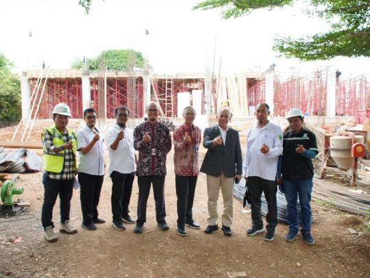 DPS Kemenkeu Tinjau Pembangunan Gedung SBSN Pusat Layanan IAK UIN Alauddin Makassar