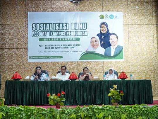 Resmi! UIN Alauddin Luncurkan Buku Pedoman, Standar Etika Baru Kampus Peradaban.