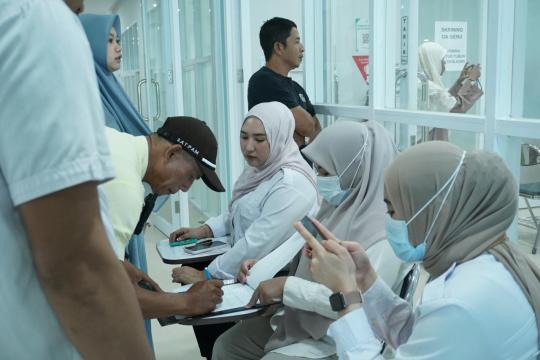 RS UIN Alauddin dan Prodi Pendidikan Dokter Gelar Skrining Kesehatan Gratis