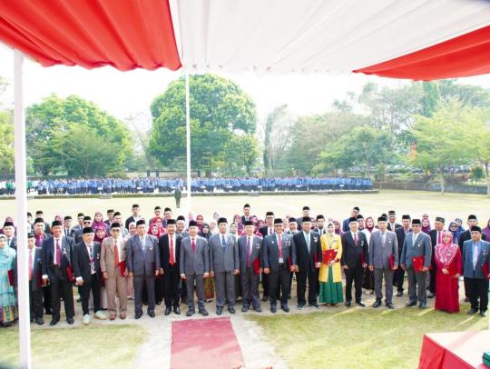 Apresiasi Negara! 116 ASN UIN Alauddin Terima Satyalancana di Momen HUT RI ke-80