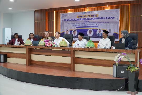 Buka Kuliah Umum Pascasarjana, Rektor UINAM Puji Reputasi SOAS London