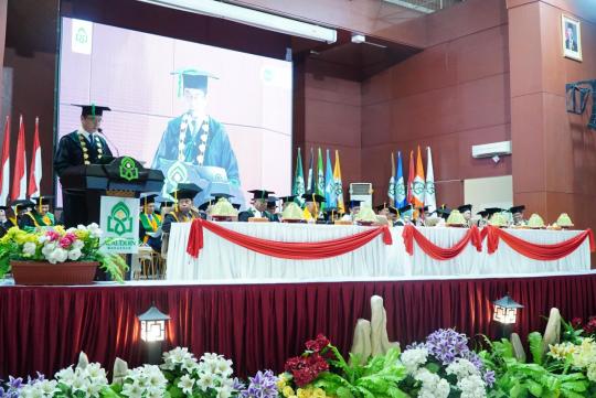 Bukan Sarjana Parasit, Rektor UIN Bentangkan Dua Hukum Kehidupan untuk Sarjana Berdampak