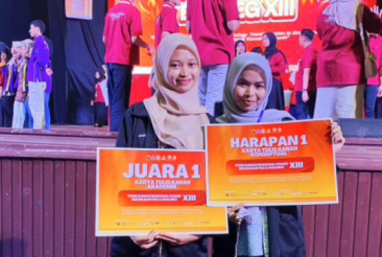 Mahasiswa Akuntansi UINAM Raih Juara di Temu Ilmiah Regional XIII FoSSEI Unhas