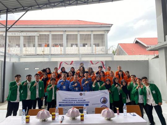 Hukum Keluarga di Balik Jeruji, PPL UIN Alauddin Sambangi Rutan Makassar