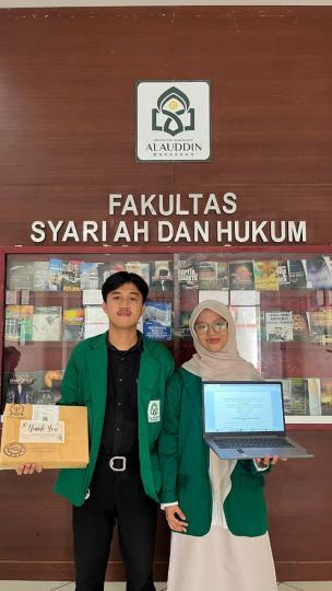 Duet Mahasiswa UIN Alauddin Buktikan Kualitas Riset HAM di Ajang Nasional