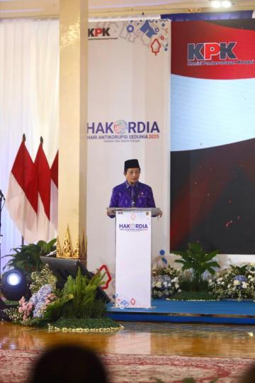 Kemenag Raih Dua Penghargaan dari KPK pada Peringatan HAKORDIA 2025