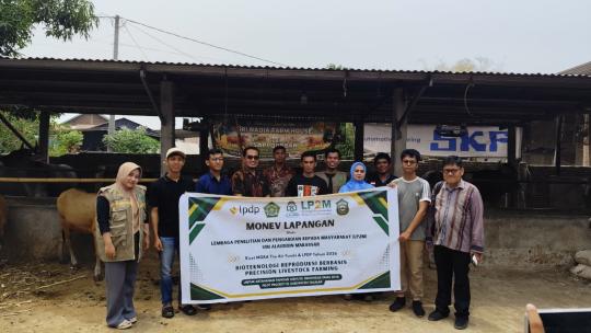 Teknologi Presisi untuk Peternakan Sapi, LP2M UIN Alauddin Evaluasi Riset di Takalar