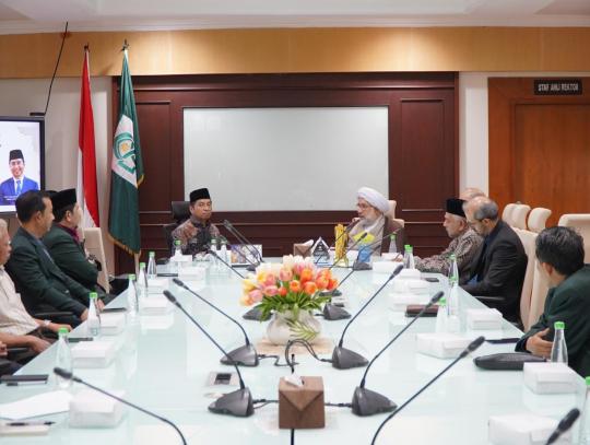 Rektor UIN Alauddin Terima Kunjungan Rektor Al-Mustafa University Iran