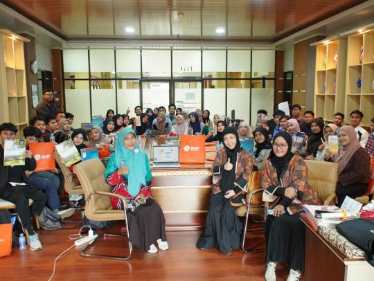 Internasional Office UIN Alauddin Gandeng SUN Education Sosialisasikan Studi Lanjut ke Luar Negeri