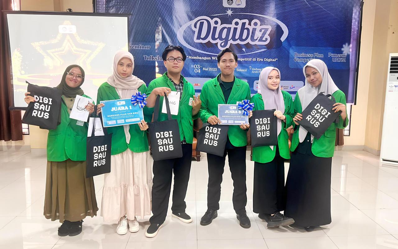 Tim Akuntansi UIN Alauddin Makassar Raih Juara 1 dan 3 pada DIGIBIZ Business Plan Competition