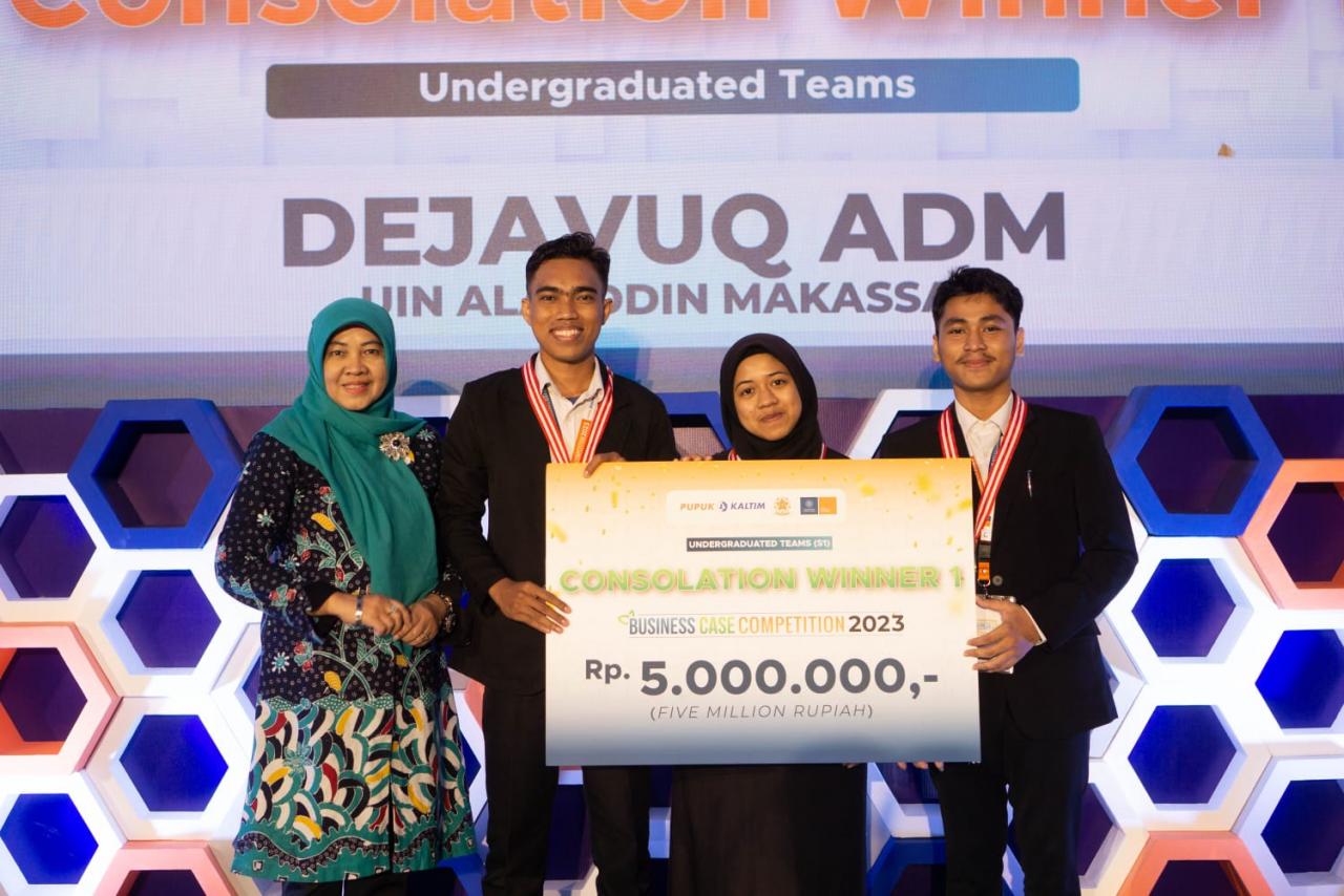 Gambar Tim UIN Alauddin Raih Consolation Winner I PKT-GAMA BCC