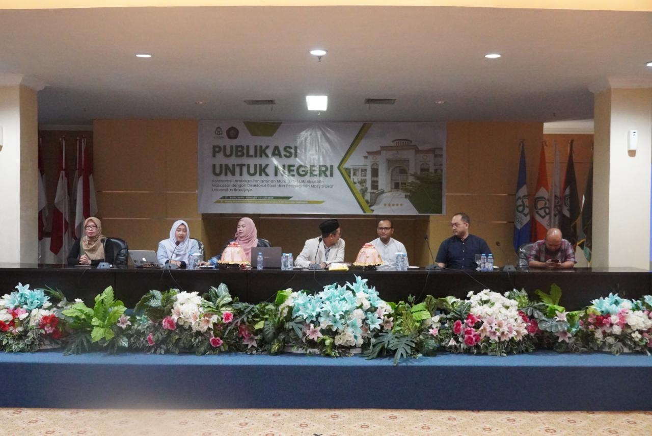 Gambar Tim WUR UIN Alauddin Gandeng UB Dampingi 150 Dosen dan Mahasiwa Publikasi Artikel Scopus