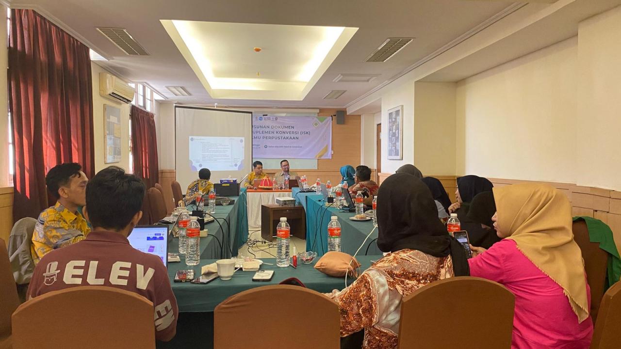 Tingkatkan Status Akreditasi, Prodi Ilmu Perpustakaan UIN Makassar Susun ISK