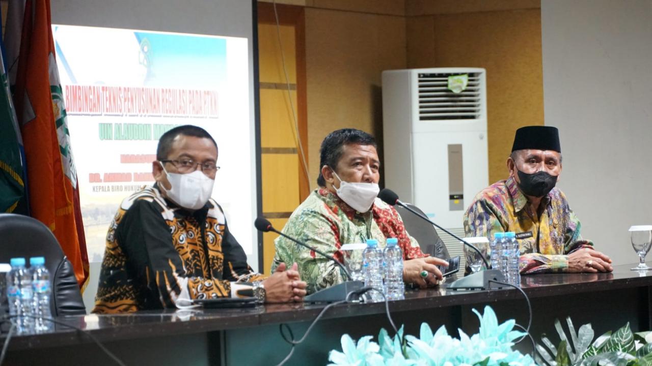 Gambar UIN Alauddin Gandeng Biro Hukum dan KLN Kemenag Bimtek Penyusunan Regulasi