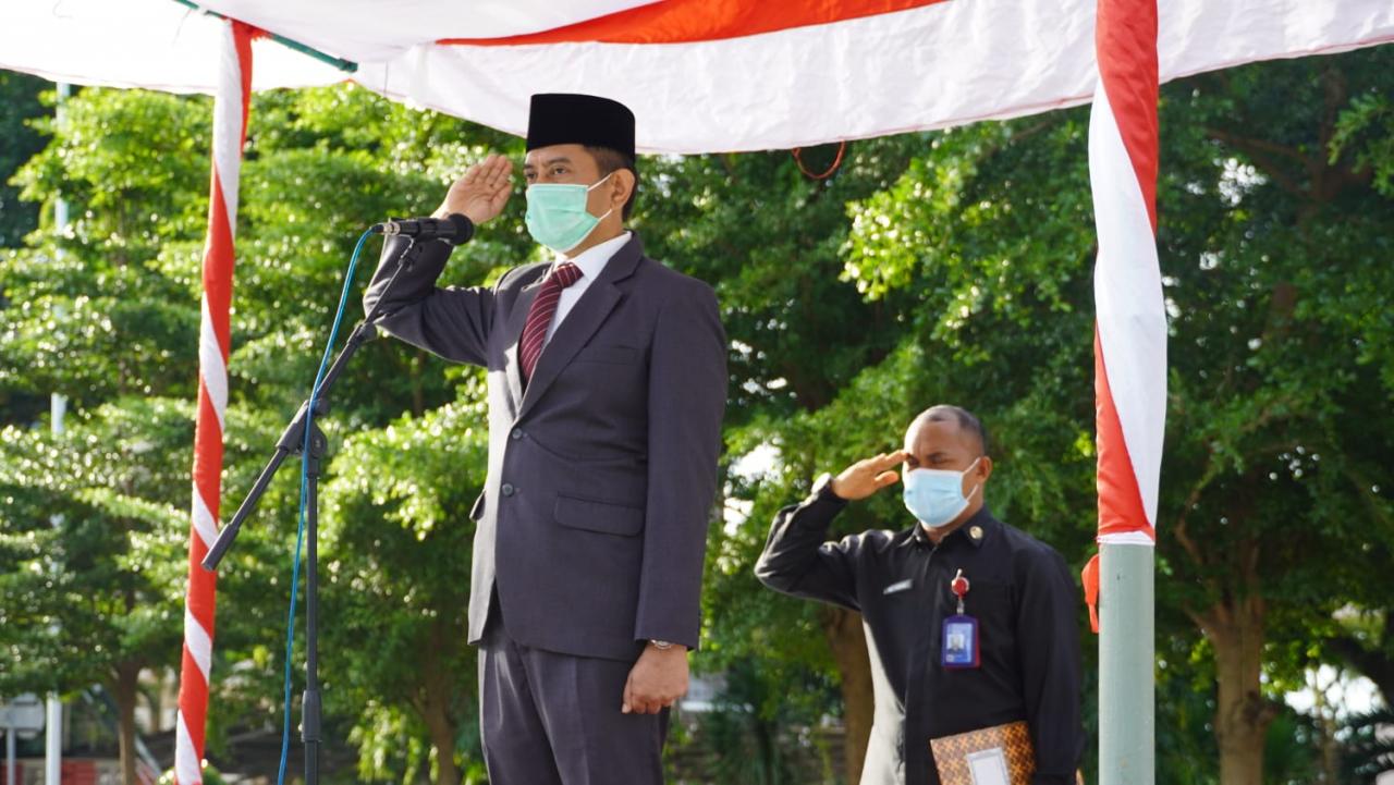Gambar UIN Alauddin Gelar Upacara Peringatan HAB Ke-76 Kemenag  RI
