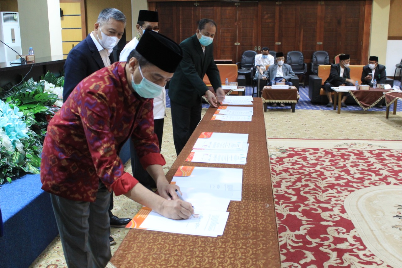 Gambar UIN Alauddin Jalin MoU dengan MUI Sulsel, PWNU Sulsel, PW Muhammadiyah Sulsel, DPP IMMIM dan UNISMUH