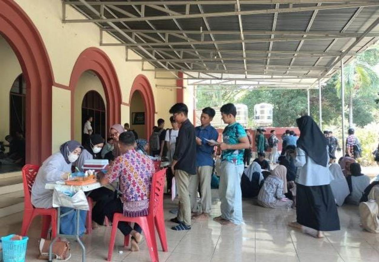 UKK KSR PMI UIN Alauddin Makassar Adakan Giat Donor Darah