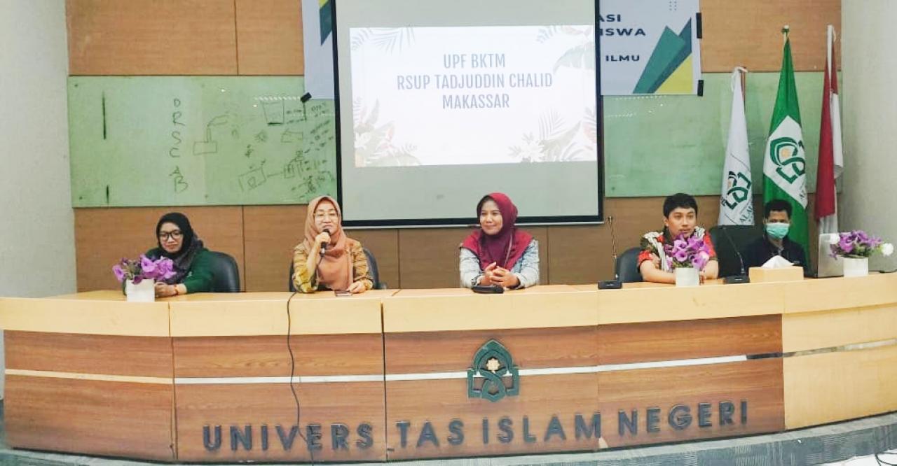 Gambar UPF RSUP Dr Tadjuddin Chalid Makassar Sosialisasi Layanan Kesehatan di FKIK UIN Alauddin