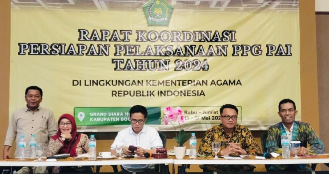 Wakil Dekan II FTK UIN Alauddin Hadiri Rapat Koordinasi Persiapan Pelaksanaan PPG PAI Tahun 2024