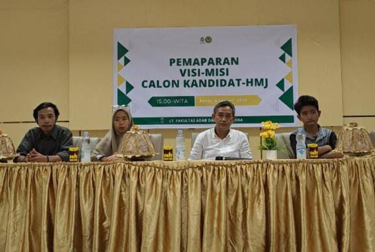 WD lll FAH Hadiri Pemaparan Visi Misi Calon Ketua HMJ  Periode 2025