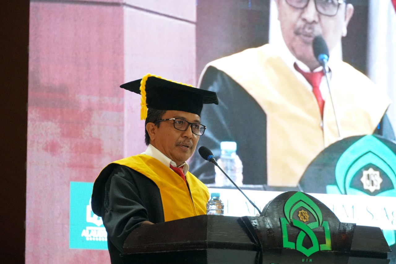 Dikukuhkan Jadi Guru Besar UIN Alauddin, Prof Rasyid Masri Tawarkan ...