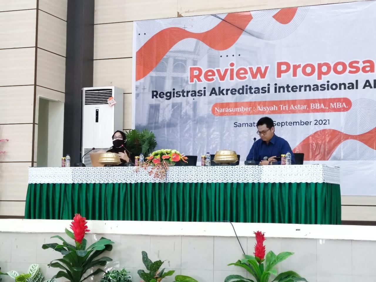 FEBI UIN Alauddin Review Draft Proposal Registrasi Akreditasi