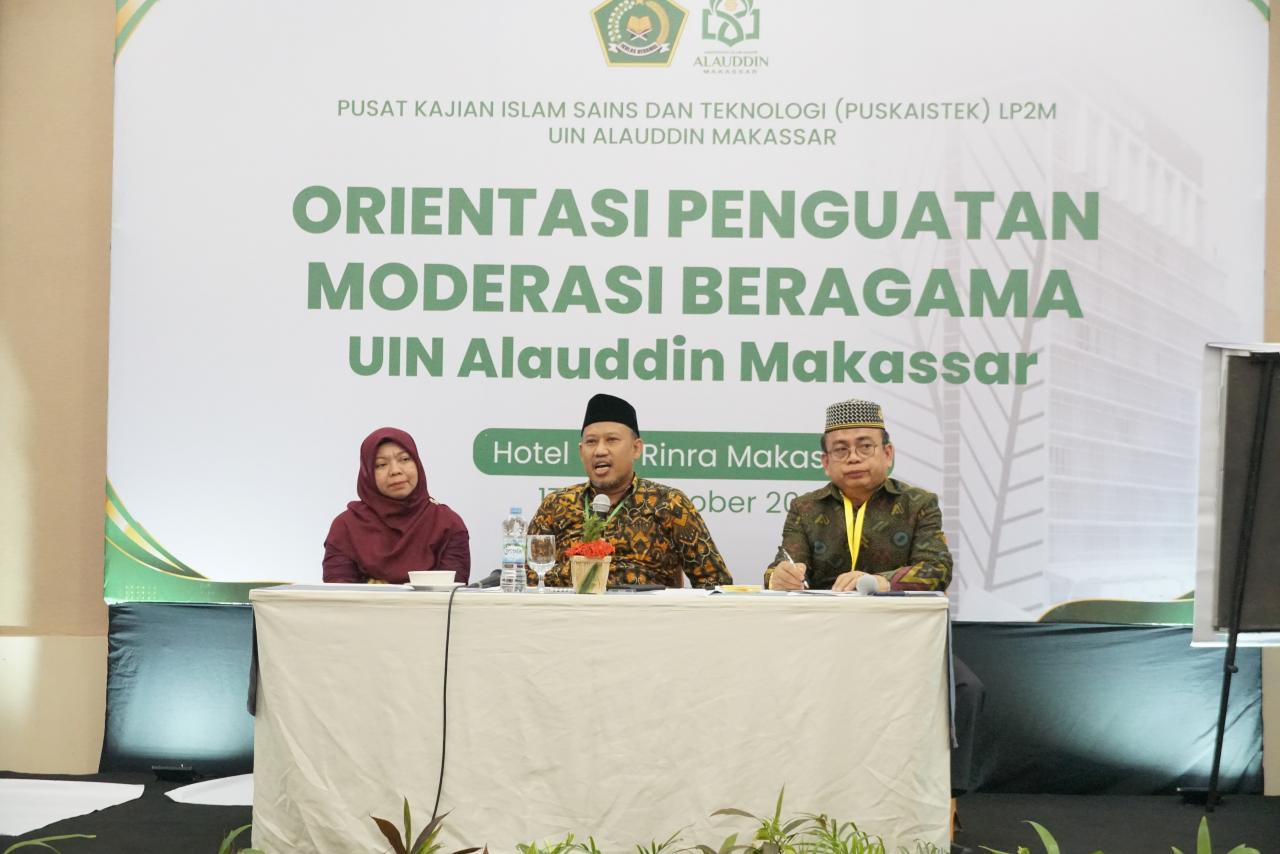 PUSKAISTEK UIN Alauddin Tutup Orientasi Penguatan Moderasi Beragama ...