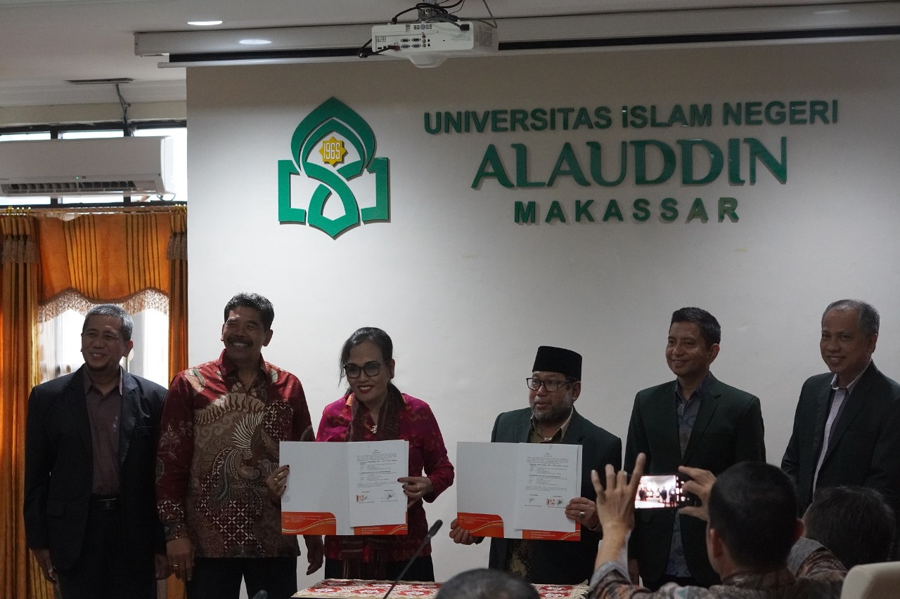 UIN Makassar Dan UHN Sugriwa Denpasar Teken MoU Penguatan Tri Darma Perguruan Tinggi UIN